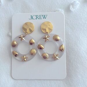 J.CREW Coastline charm dangle earrings